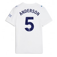 Manchester City Elliot Anderson #5 Kolmaspaita Naiset 2026-27 Lyhythihainen